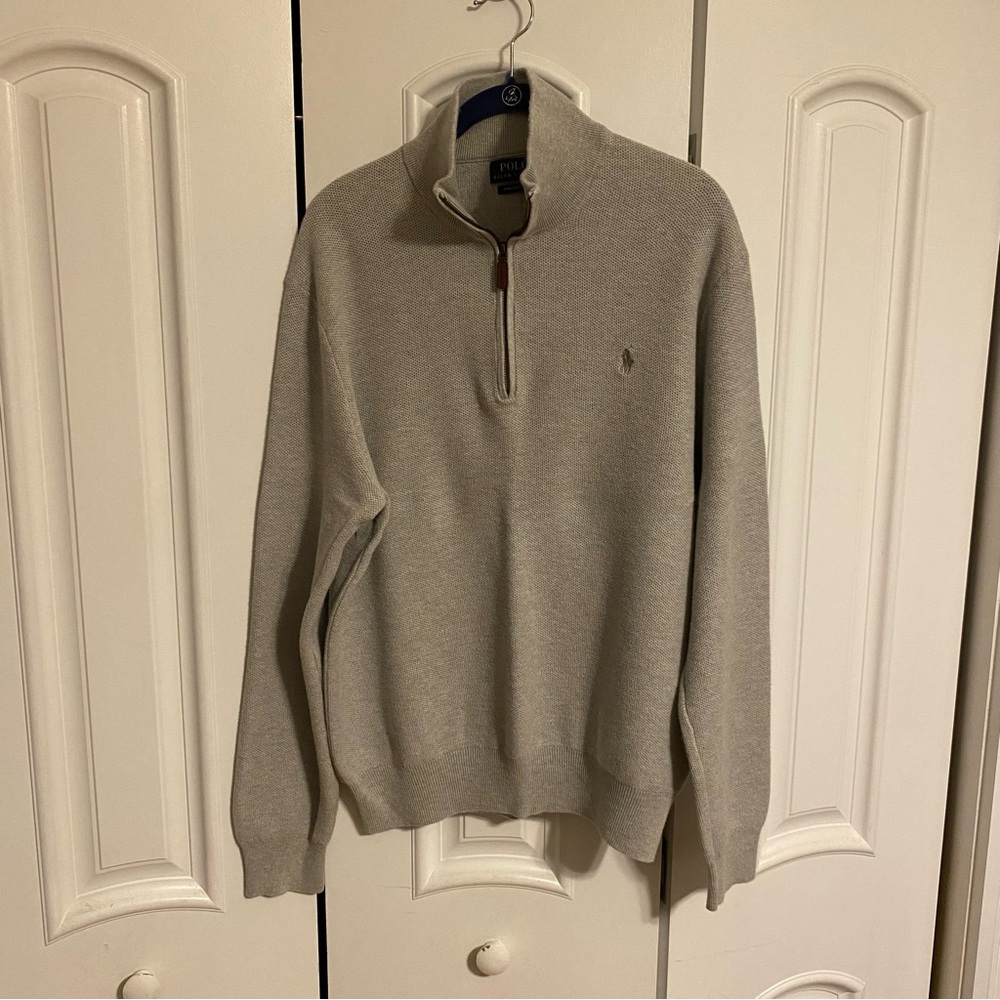Polo Ralph Lauren 1/4 Zip Knit Sweater